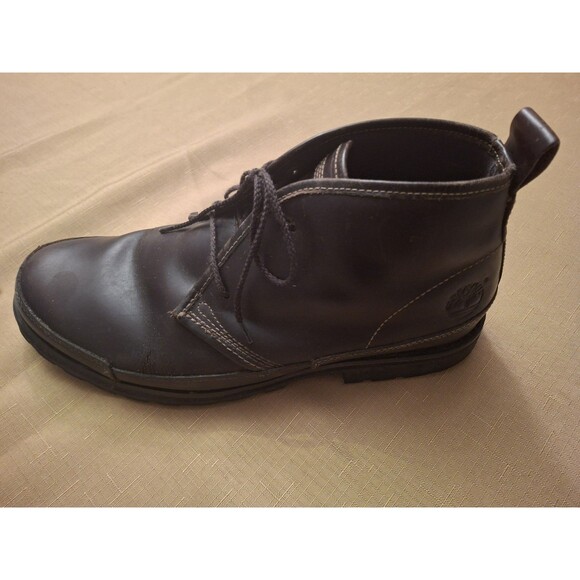 Timberland Earthkeepers Chukka Boots Men's Dark Brown Leather 84587 Size 10M - Picture 8 of 11